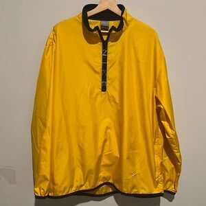 Nike Armstrong yellow and black Windbreaker
